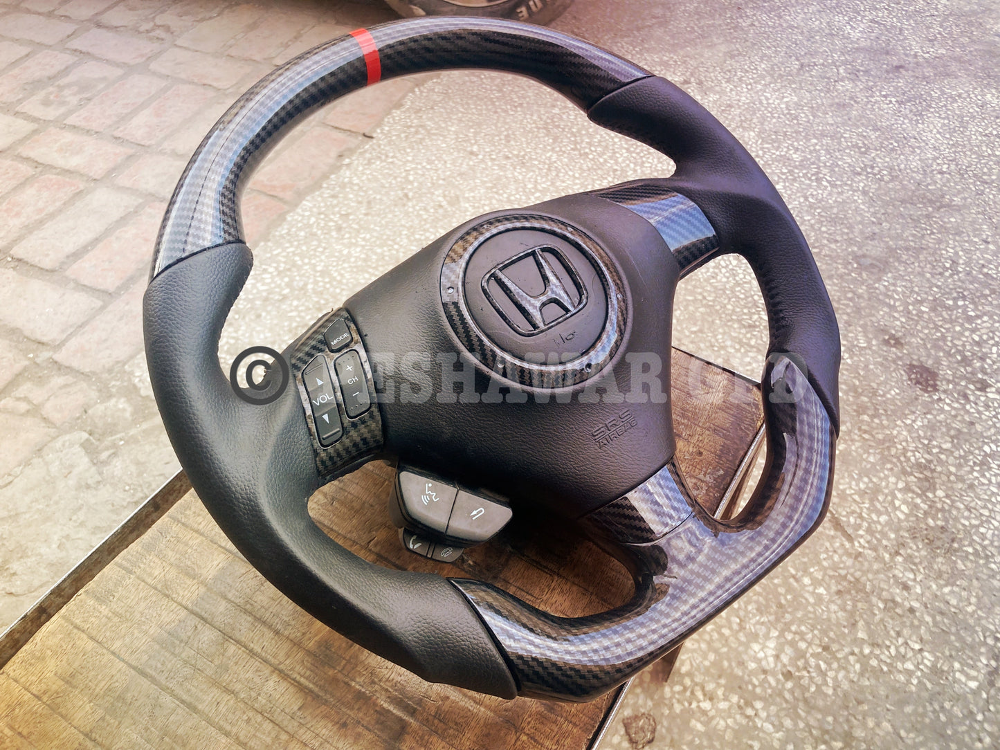 HONDA E705 CM2 Accord Euro R CL7 CL8 CL9 CM3 Fiber Carbon Steering wheel