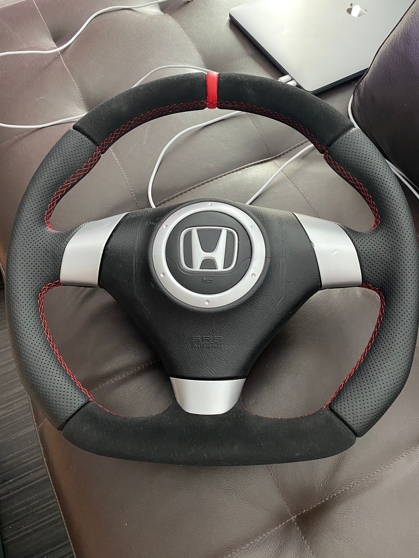 HONDA E705 CM2 Accord Euro R CL7 CL8 CL9 CM3 modified leather Steering wheel