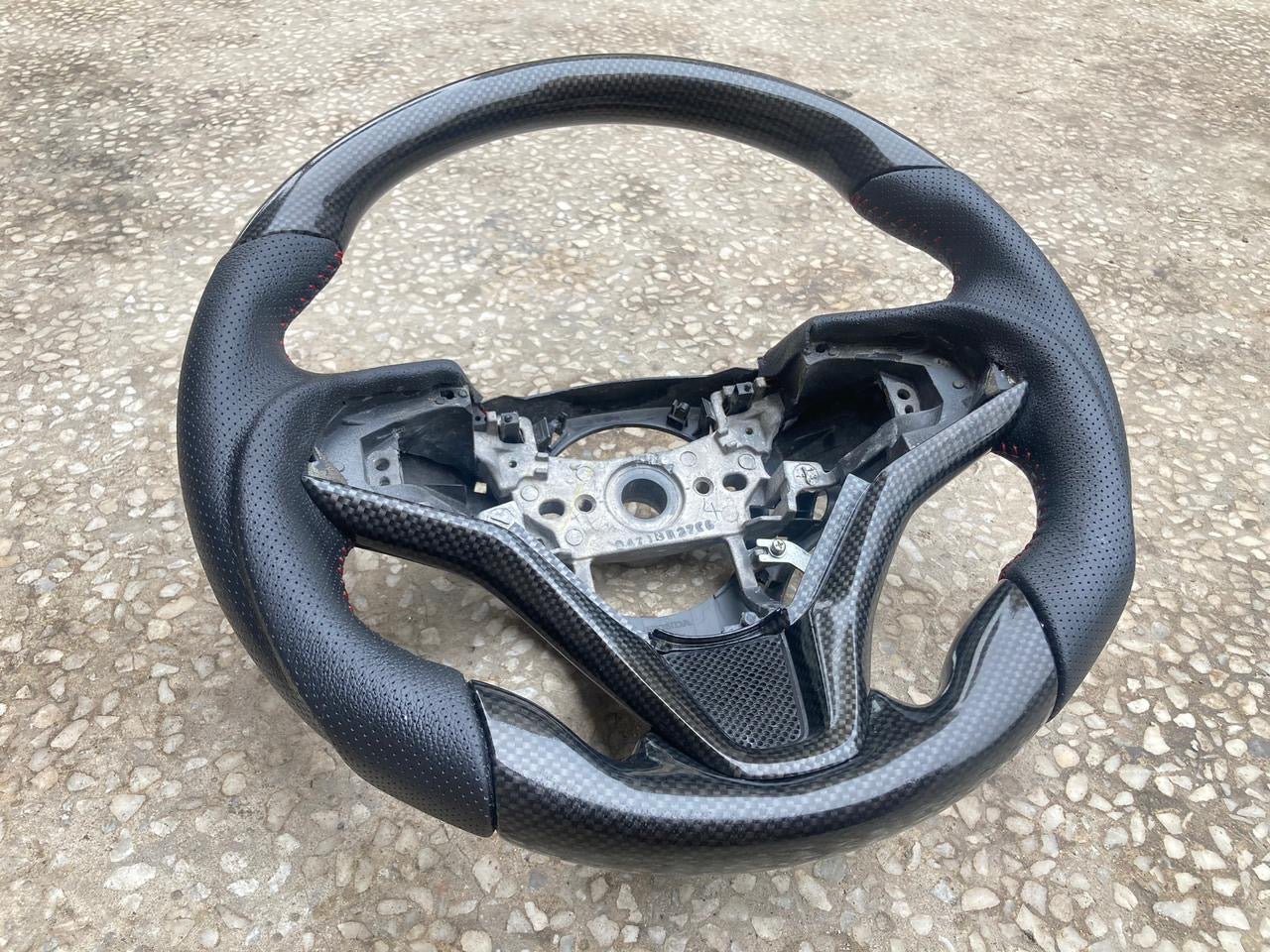 Honda Fit Fiber Carbon Steering