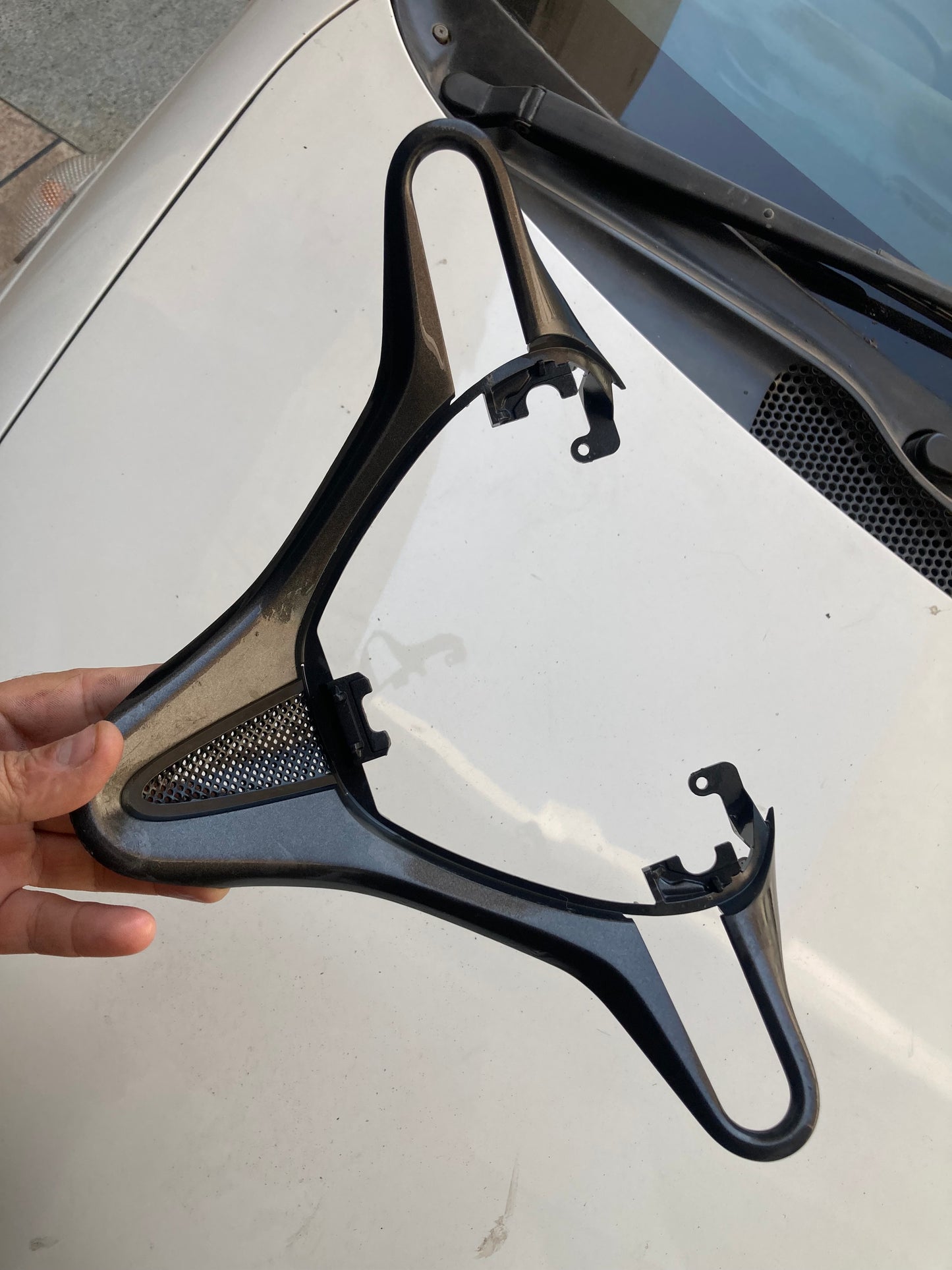 Honda Civic FD Reborn Steering Trim 2006/2011 Dark Gray color